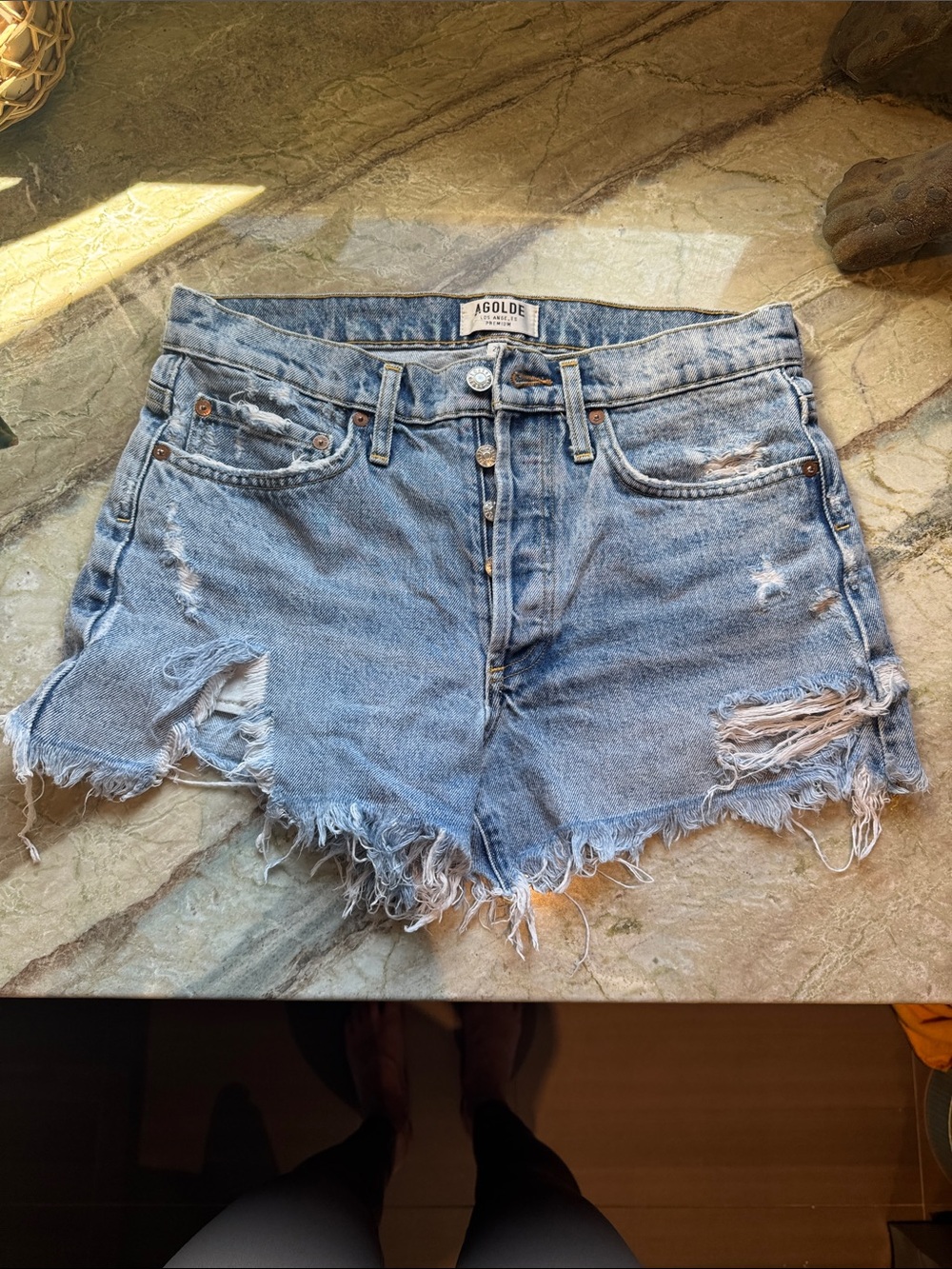 Agolde Parker Vintage Cut Off Short
